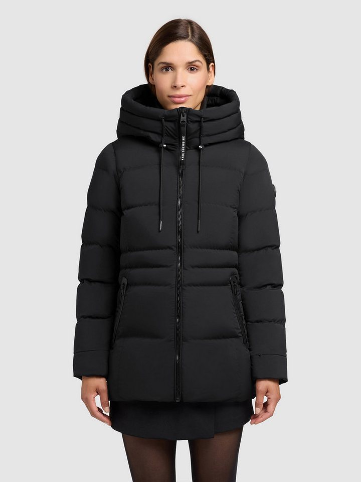 khujo Steppjacke MATLA Reißverschlusstaschen mit Fleecefutter, eine Ärmeltasche von khujo