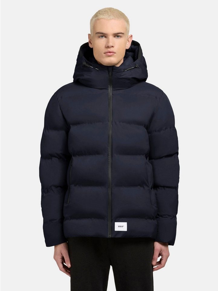 khujo Steppjacke Silas2 Warme Herren Winterjacke mit großer Kapuze von khujo