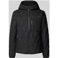 khujo Steppjacke in unifarbenem Design Modell 'Ruet' in Black, Größe XL von khujo