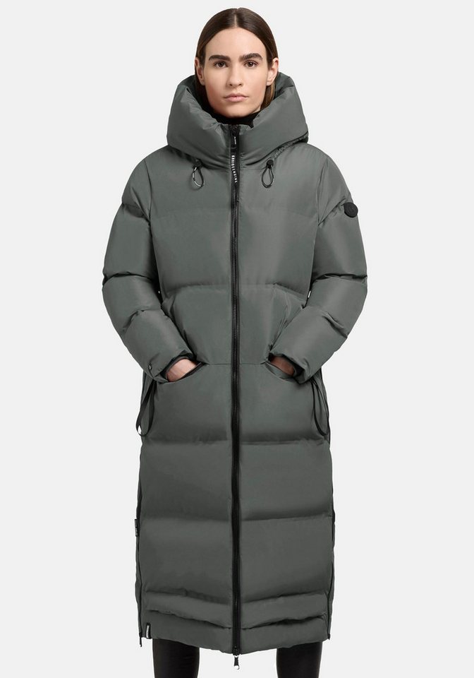 khujo Steppmantel Aroma-YM Gesteppter Damen Wintermantel mit hohen Gehschlitzen von khujo