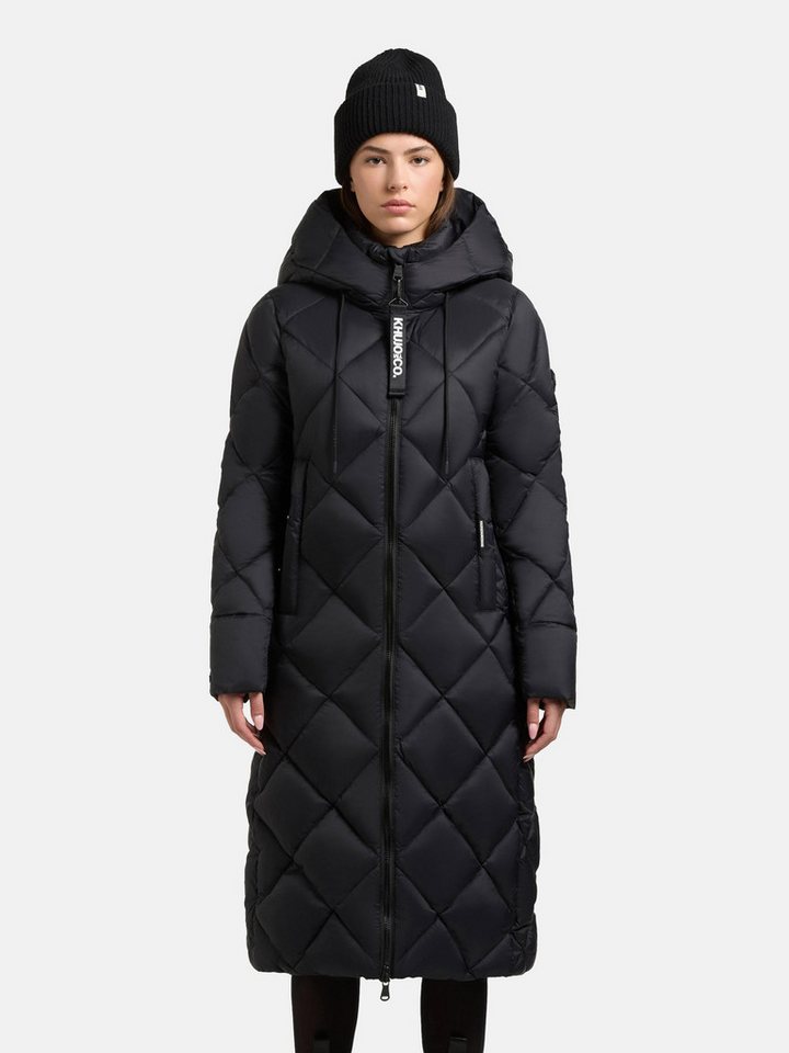 khujo Steppmantel Cilia Gesteppter Damen Wintermantel mit Schlüsselanhänger von khujo