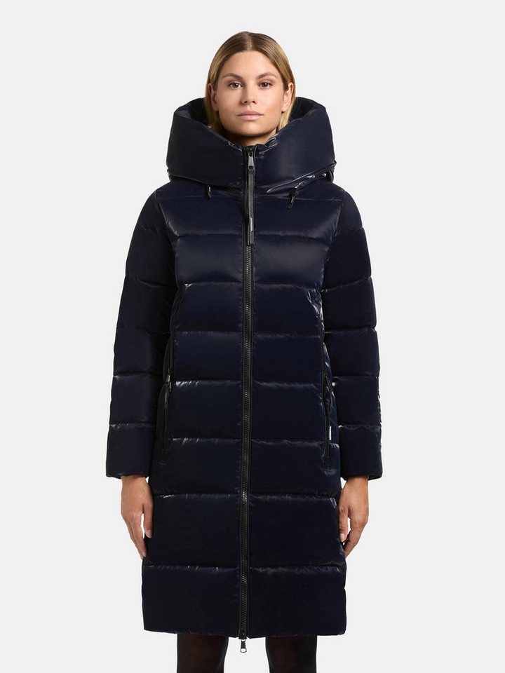 khujo Steppmantel Jilias6 Shiny Wintermantel aus einem auffällig glänzendem Material von khujo