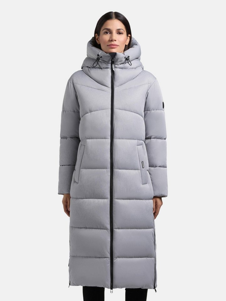 khujo Steppmantel Lima Langer Damen Mantel mit zahlreichen Features von khujo