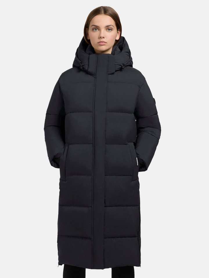 khujo Steppmantel Rachel Matt-YM Warmer gesteppter Damen Mantel mit (abnehmbarer Kapuze) von khujo