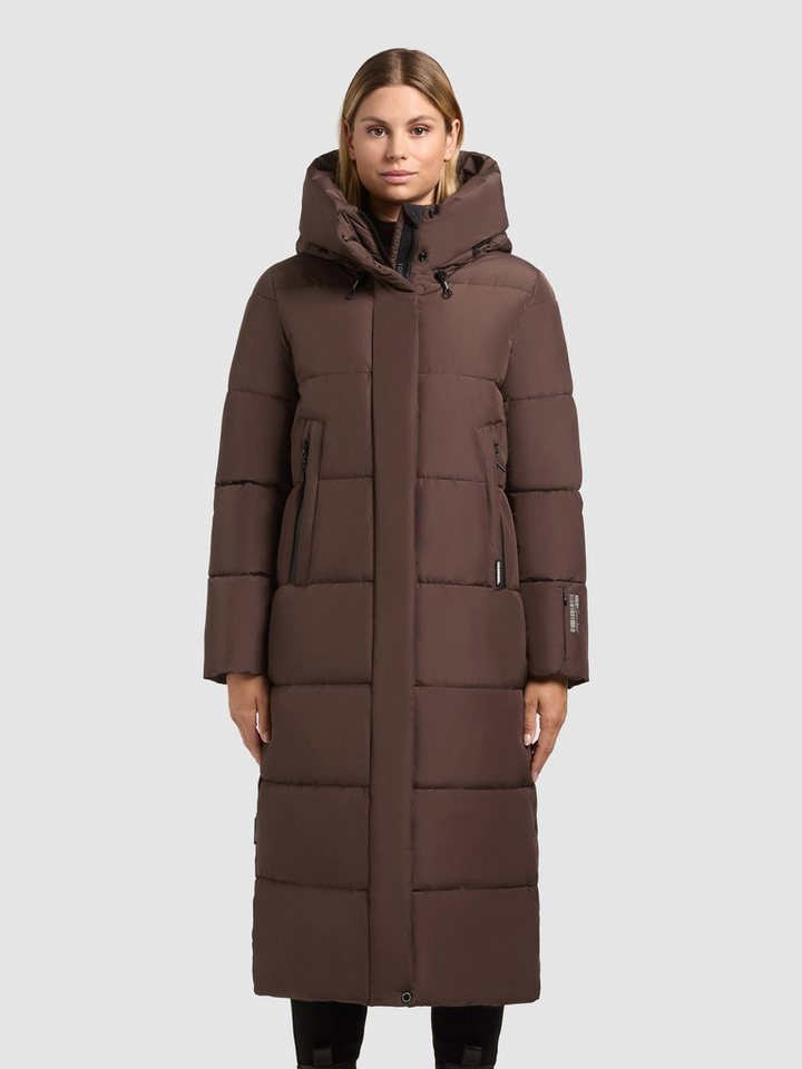 khujo Steppmantel SOULANI4 wasserabweisende Beschichtung an den Reißverschlusstaschen von khujo