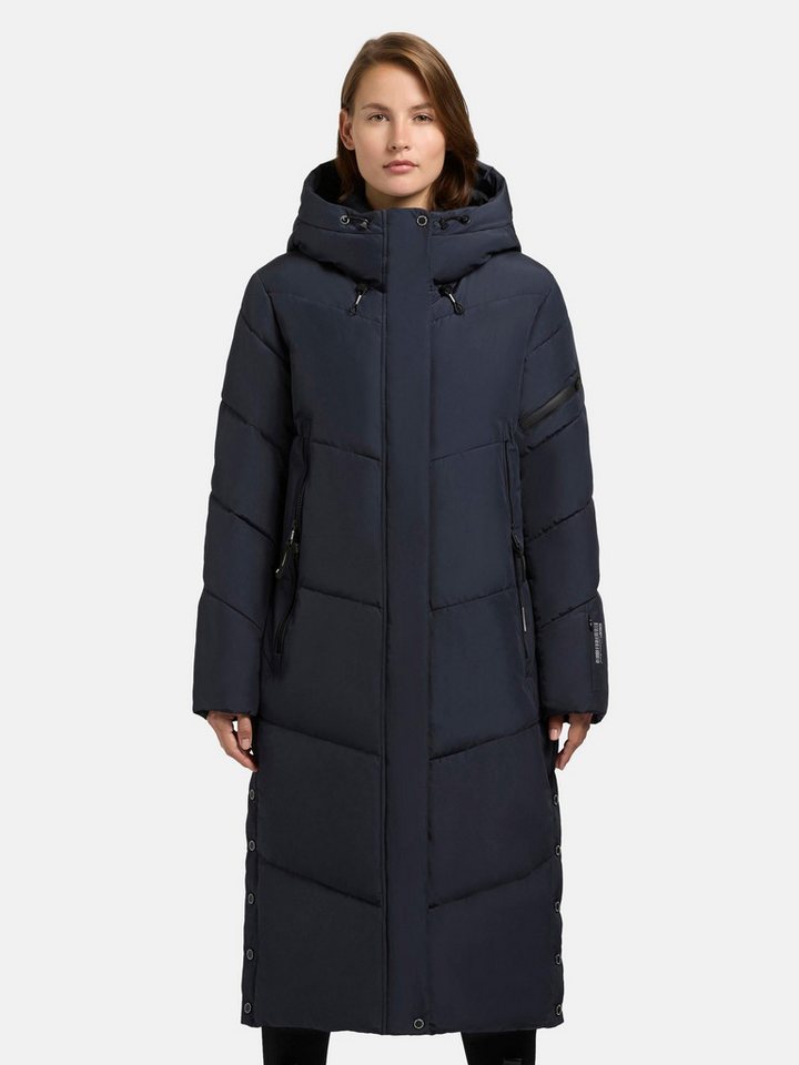 khujo Steppmantel Sonje6 Gesteppter, extralanger Damen Wintermantel von khujo