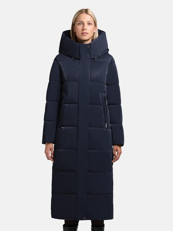 khujo Steppmantel Soulani5 Shiny warmer Damen Wintermantel aus glänzendem Obermaterial von khujo