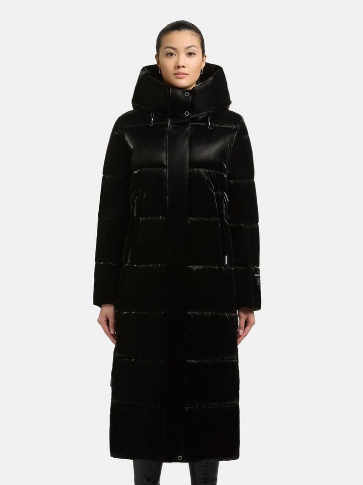 khujo Steppmantel Soulani5 Shiny warmer Damen Wintermantel aus glänzendem Obermaterial von khujo