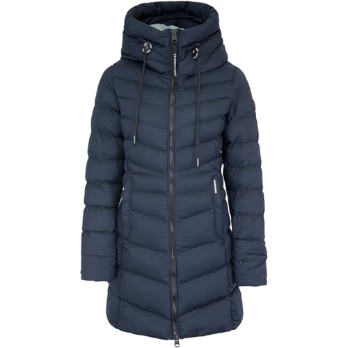 khujo Tuhani Matt Women Parka Winterjacke (DE/NL/SE/PL, Alphanumerisch, L, Regular, Regular, BLU-NIG) von khujo