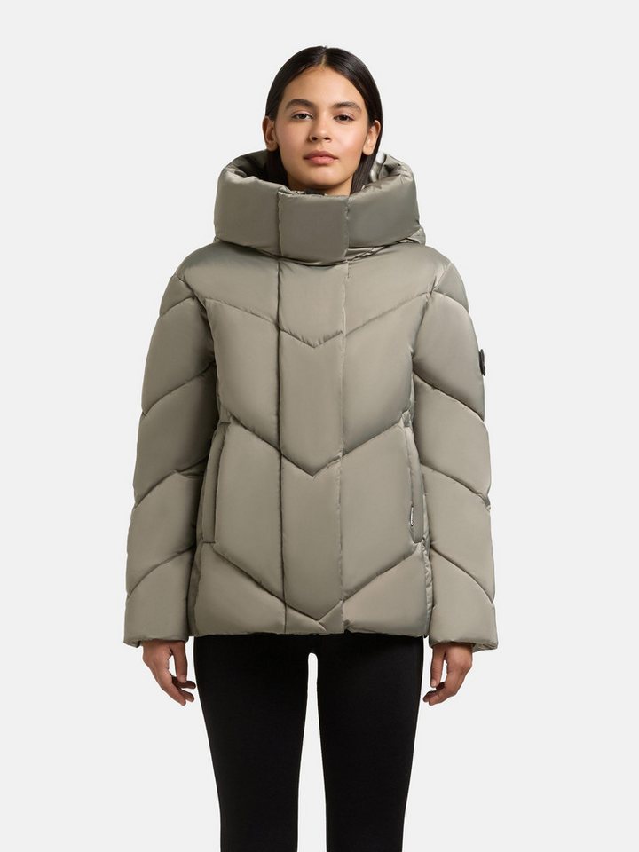 khujo Winterjacke Olsa2 Gefütterte Steppjacke mit Kapuze von khujo