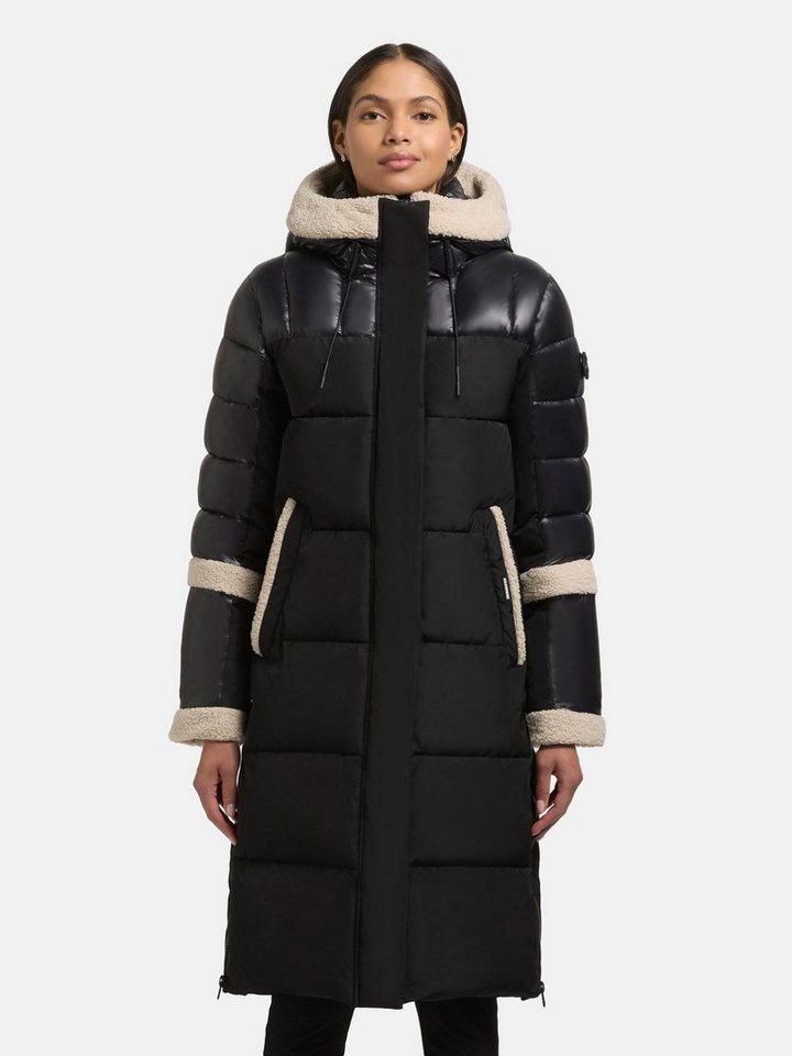 khujo Steppmantel Desna2 Langer gesteppter Damen Mantel mit zahlreichen Features von khujo