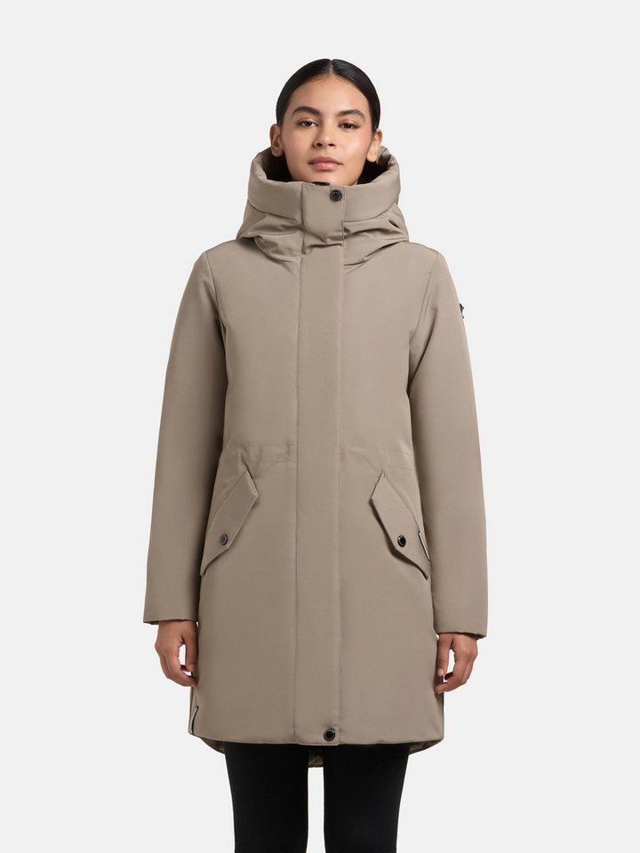 khujo Wintermantel Diance Lange Damen Winterjacke mit großer Kapuze khujo Wintermantel Diance Lange Damen Winterjacke mit großer Kapuze von khujo