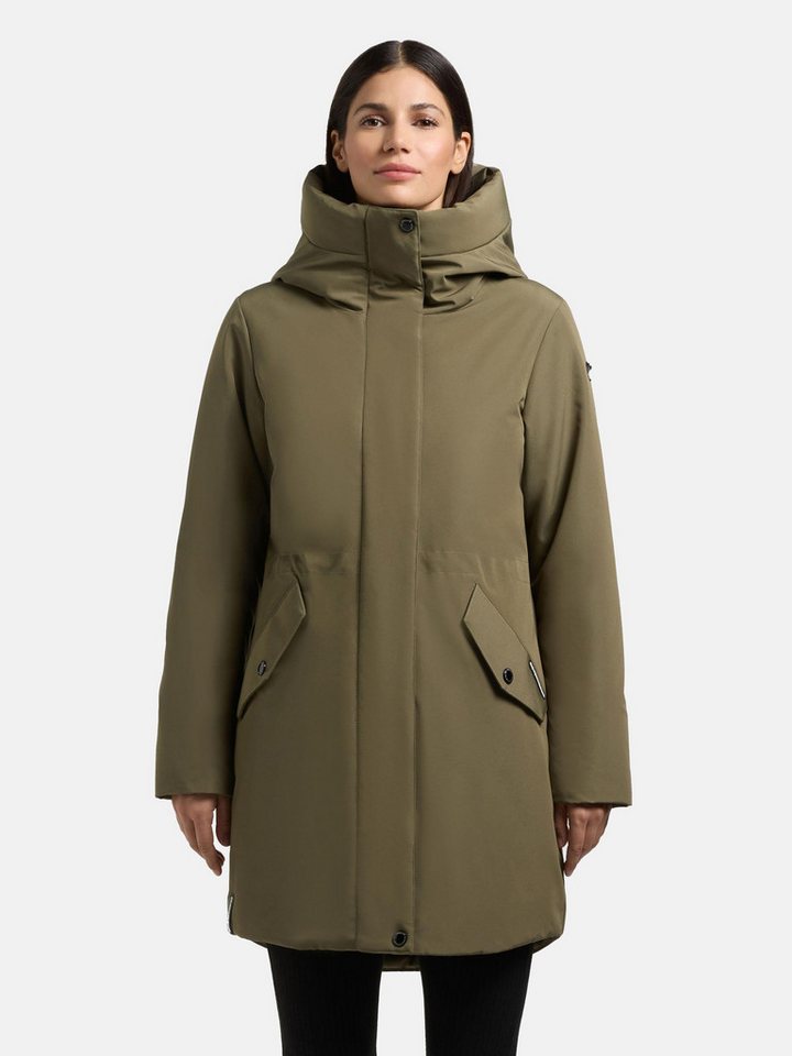 khujo Wintermantel Diance Lange Damen Winterjacke mit großer Kapuze khujo Wintermantel Diance Lange Damen Winterjacke mit großer Kapuze von khujo