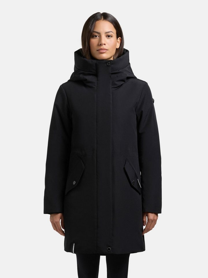 khujo Wintermantel Diance Lange Damen Winterjacke mit großer Kapuze khujo Wintermantel Diance Lange Damen Winterjacke mit großer Kapuze von khujo