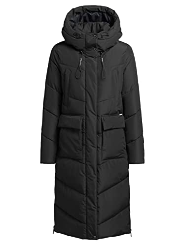 khujo Wintermantel ELVITA in Schwarz, Größe M von khujo