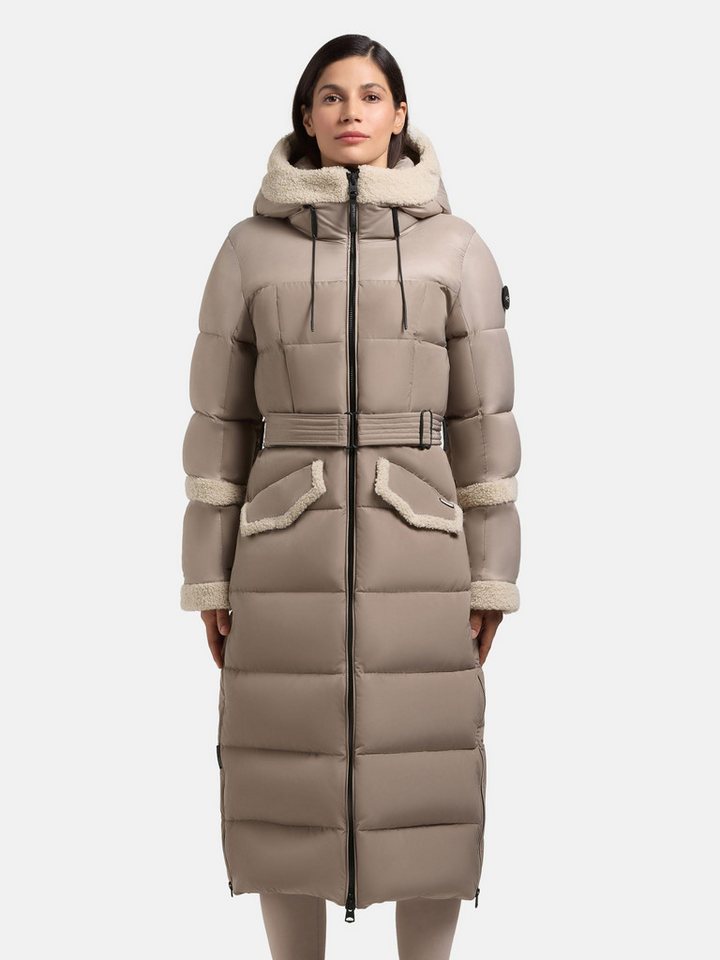 khujo Wintermantel Julita2 Warmer Damen Hybrid-Mantel mit zahlreichen Features von khujo