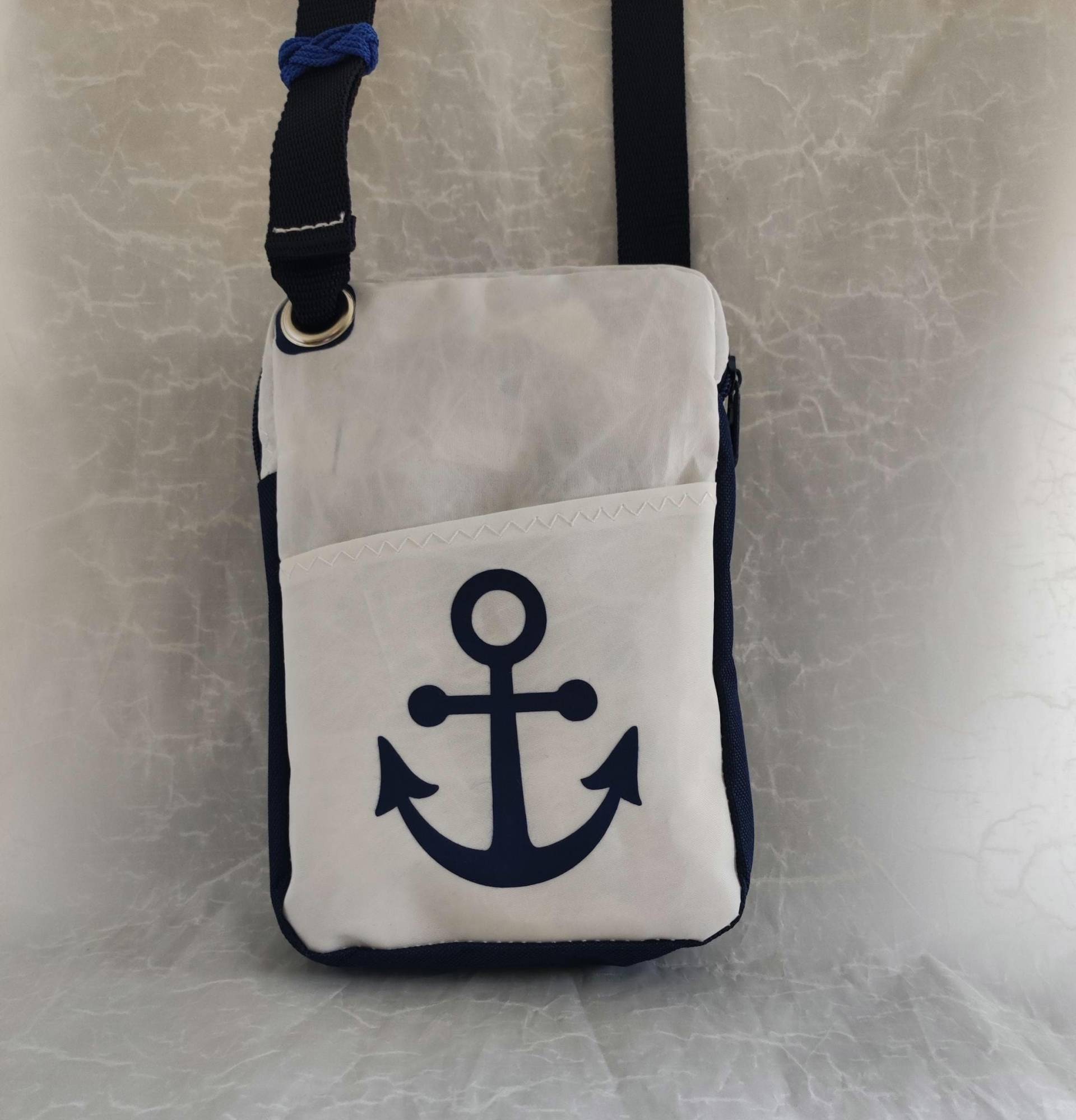 Mien Lüttje " Anker" Kleine Segeltuchtasche Personalisierbar Mien Lüttje " Anker" Kleine Segeltuchtasche Personalisierbar von kiHZigZag