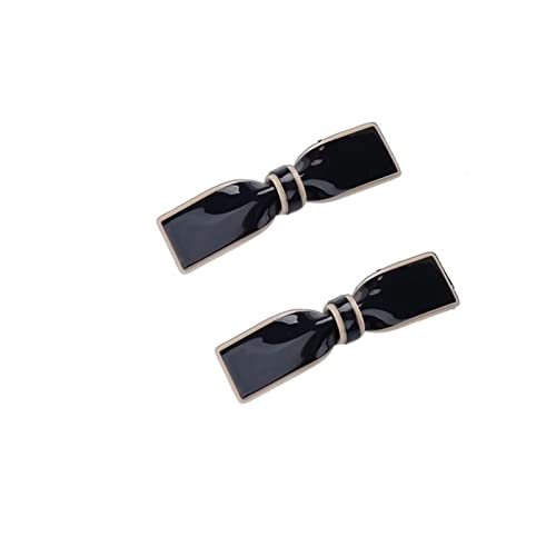 Elegante, modische Haarspangen im zeitlosen Design, modisches Haar-Accessoire mit automatischem Verschluss, geometrische Haarschneidemaschinen, Haarnadeln für Frauen und Mädchen (B03 – 2er-Pack) von kiaalastbead