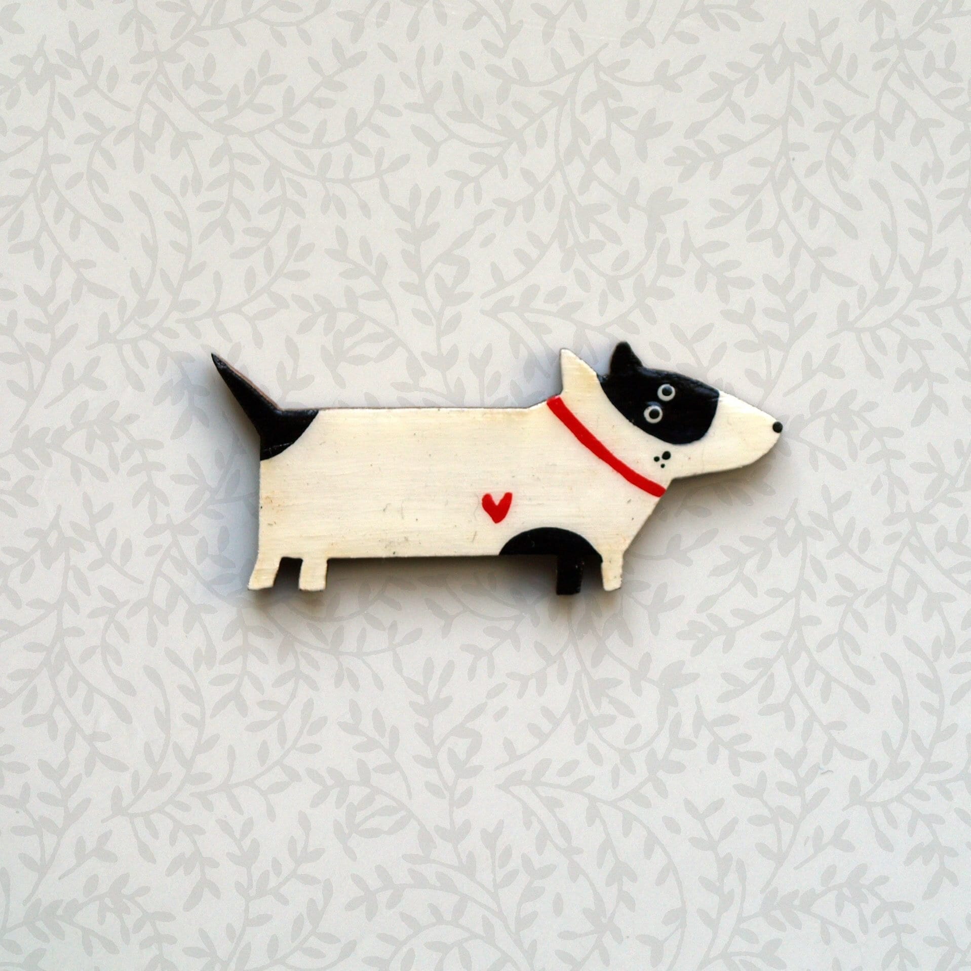 Brosche Hund Brosche Hund von kiezmietz