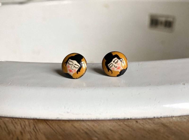 Ohrstecker Dame Ohrstecker Dame von kiezmietz