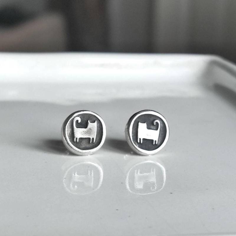 Ohrstecker Katzen Ohrstecker Katzen von kiezmietz