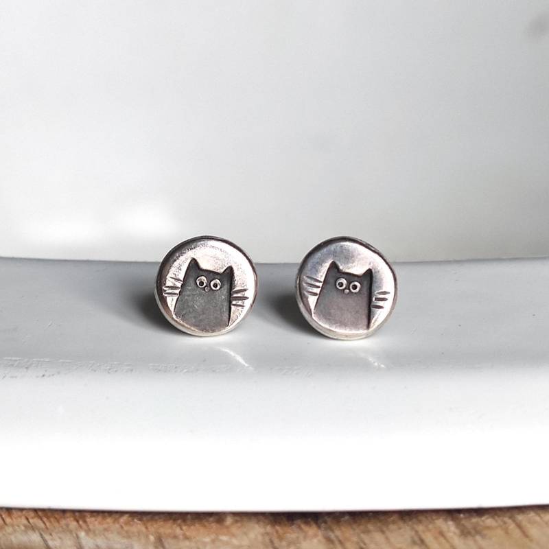 Ohrstecker Katzenpaar Ohrstecker Katzenpaar von kiezmietz