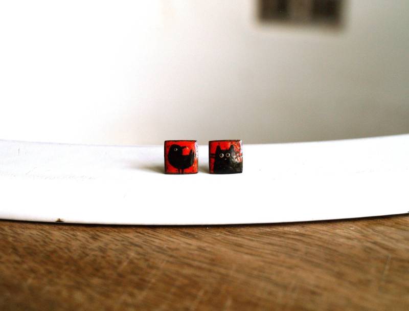 Ohrstecker Liebespaar Ohrstecker Liebespaar von kiezmietz