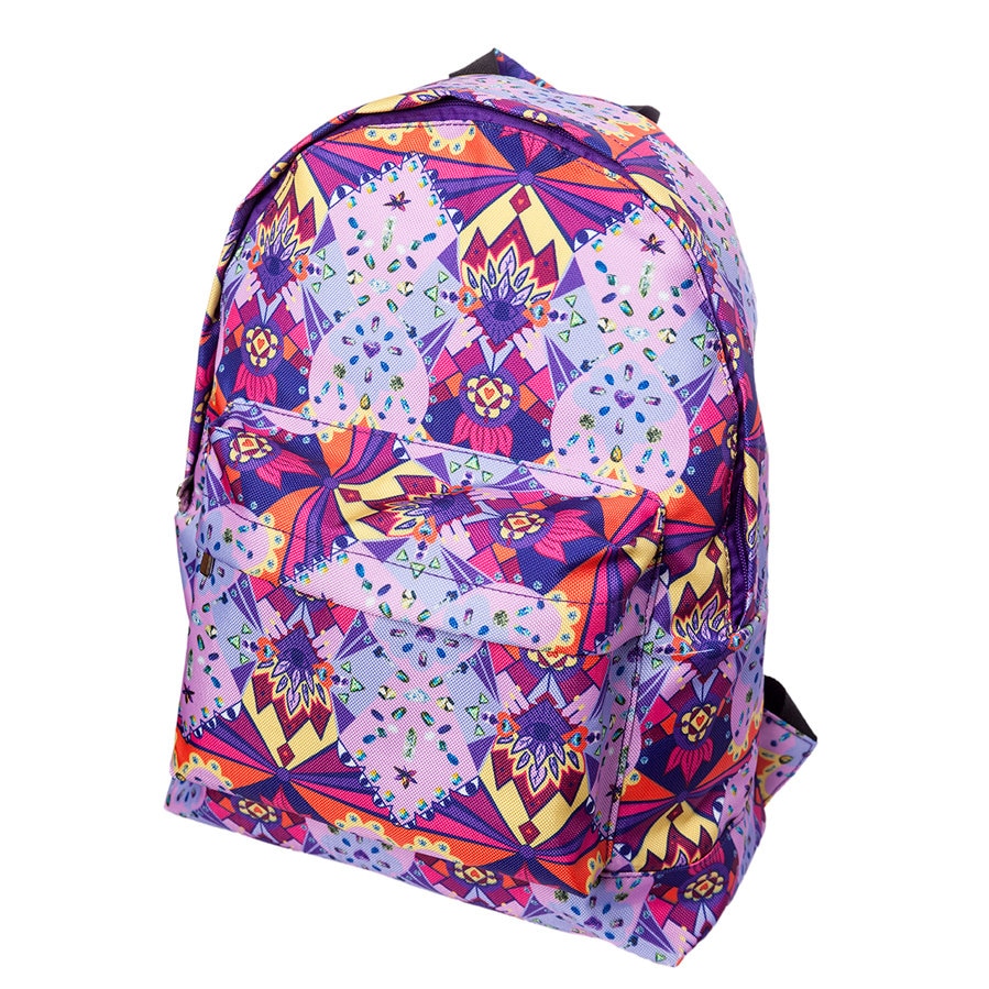 Kika Mandala Print Rucksack Wasserdichte Laptoptasche Kika Mandala Print Rucksack Wasserdichte Laptoptasche von kikaCreations