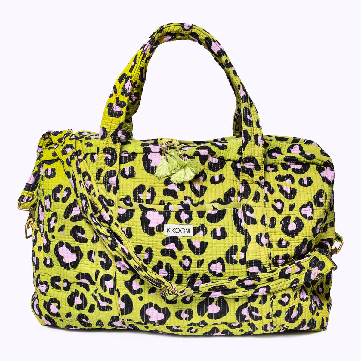 kikooni - kikooni Grosse Reisetasche Oh Leo Cosmic green Koffer24 von kikooni
