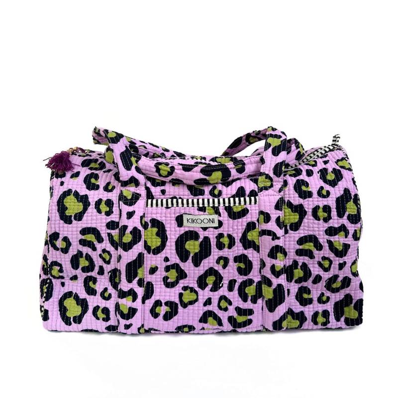 kikooni - kikooni Handgemachte Baumwolltasche Oh Leo - cosmic lilac Koffer24 von kikooni