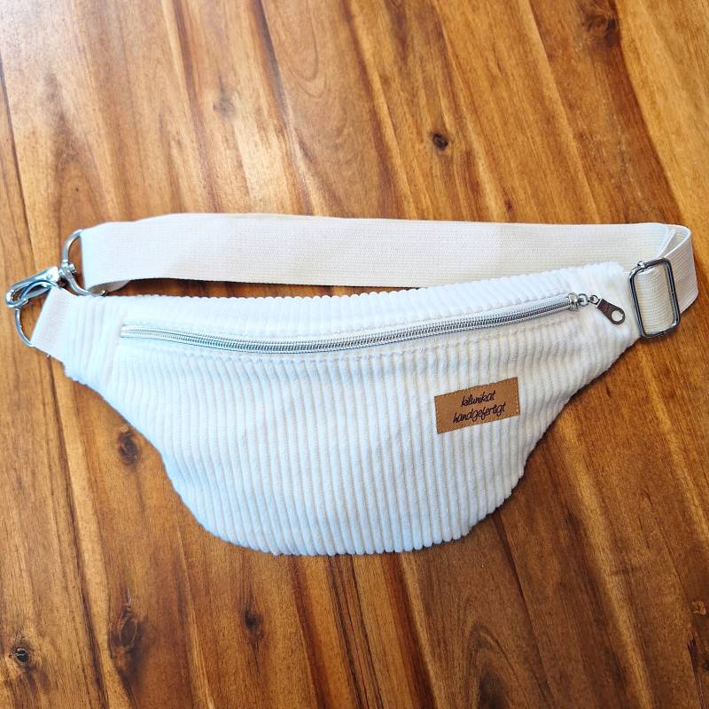Cord Bauchtasche Gürteltasche Klein //Bauchtasche Mit Breitem Gurt Damen //Gürteltasche von kilunikat