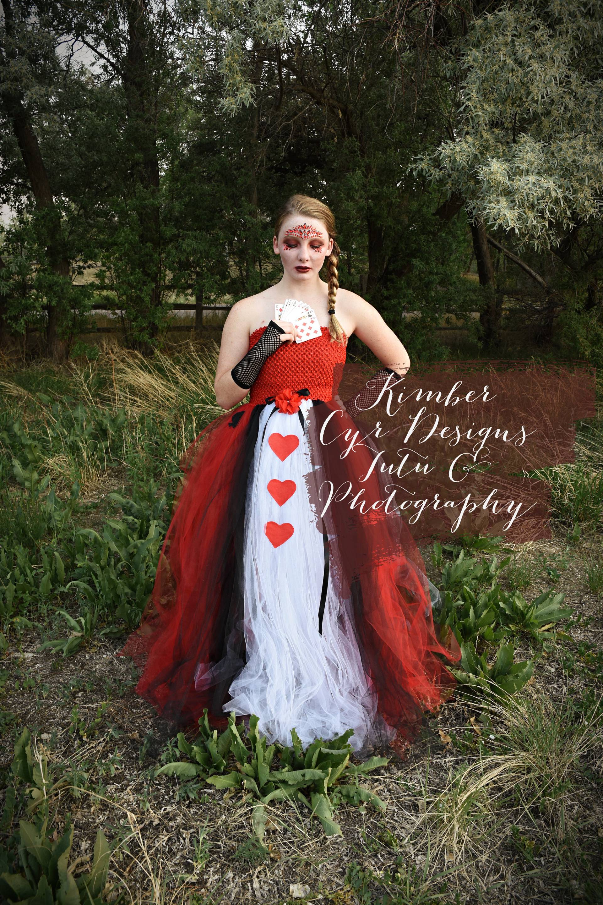 Adult Herz-Königin Tutu Kleid Adult Herz-Königin Tutu Kleid von kimbercyr