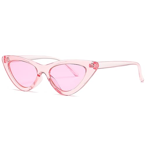 kimorn Sonnenbrillen für Damen Metallscharniere Clout Goggles Sonne Gläser K0566 (Rosa) von kimorn