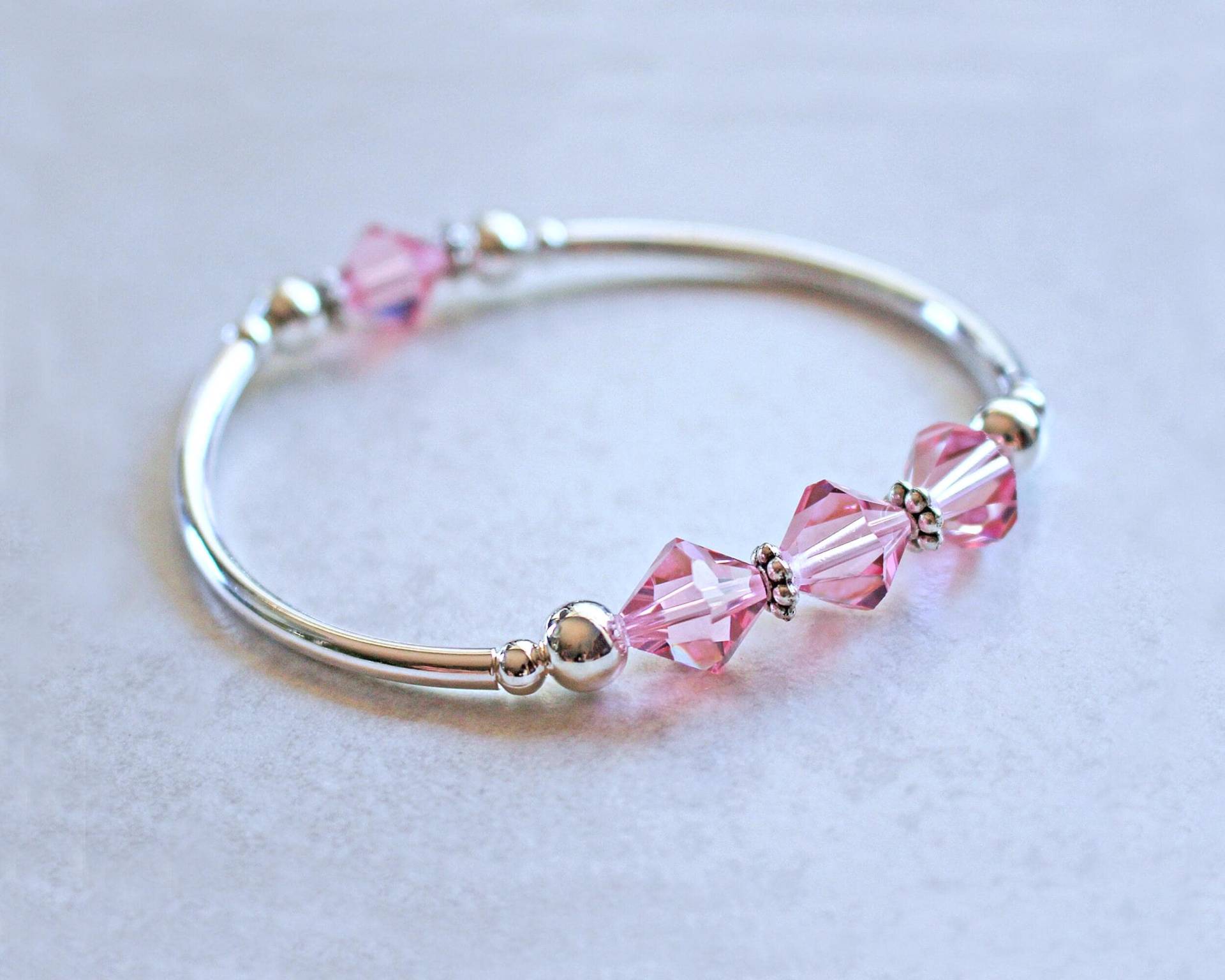 Light Rose Kristall Stretch Armband Light Rose Kristall Stretch Armband von kimsbling