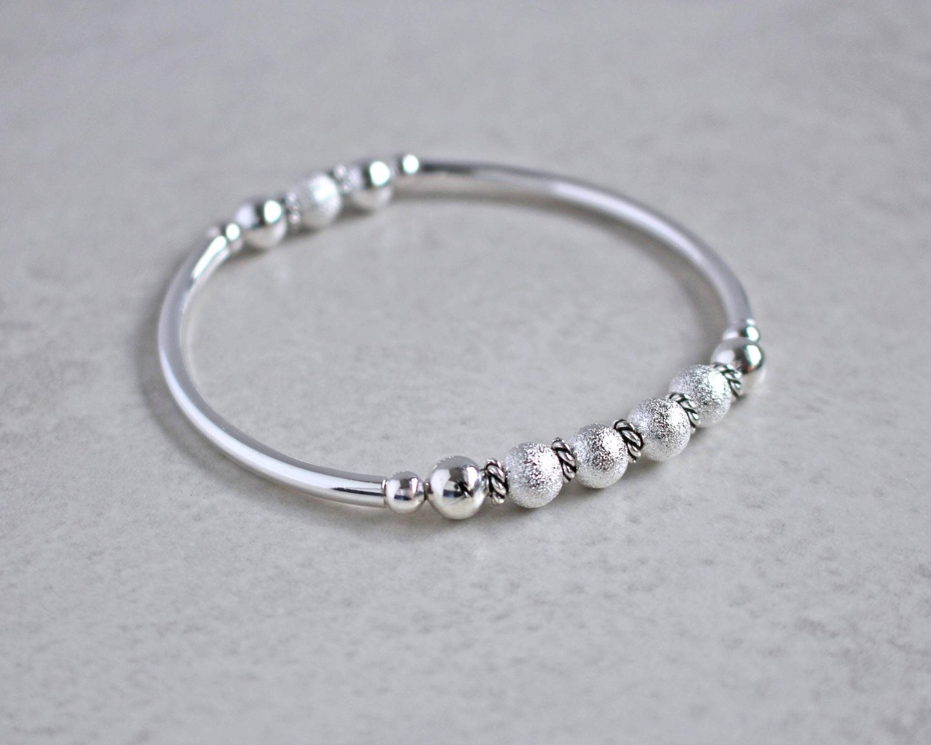 Silber Stardust Stretch Armband Silber Stardust Stretch Armband von kimsbling