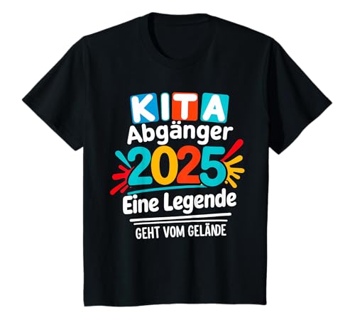 Kinder Tschüss Kindergarten Hallo Schule Kita Abgänger 2025 T-Shirt Kinder Tschüss Kindergarten Hallo Schule Kita Abgänger 2025 T-Shirt von kindergarten abschied junge
