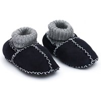 kindsgard Babylammfell Schuhe stovly blau von kindsgard