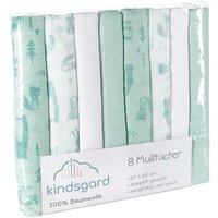 kindsgard Mullwindeln bovbov 8er-Pack mint von kindsgard