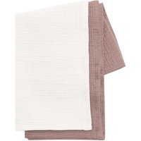 kindsgard Musselindecke himsky 2er-Pack creme/rosa von kindsgard