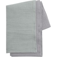 kindsgard Musselindecke himsky 2er-Pack mint/grau von kindsgard