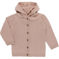 kindsgard Strickjacke mit Kapuze strikka rosa von kindsgard