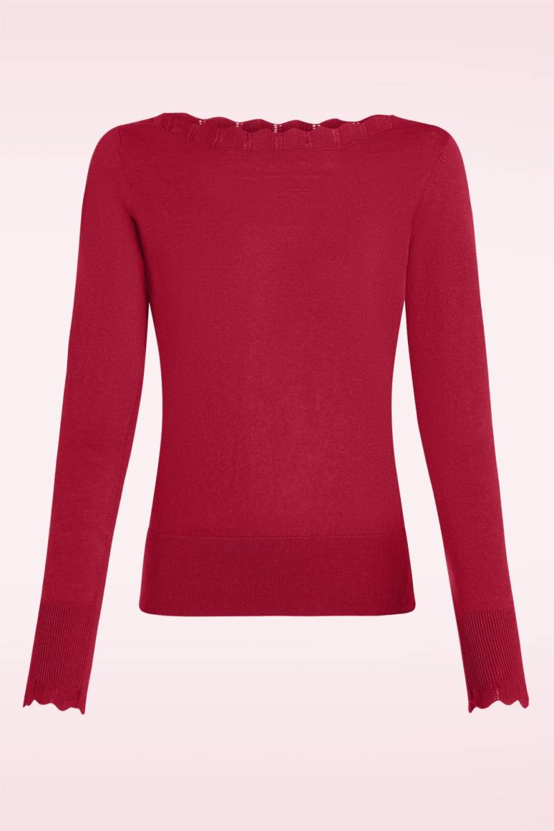 Audrey Cocoon Oberteil in Rot Audrey Cocoon Oberteil in Rot von king louie