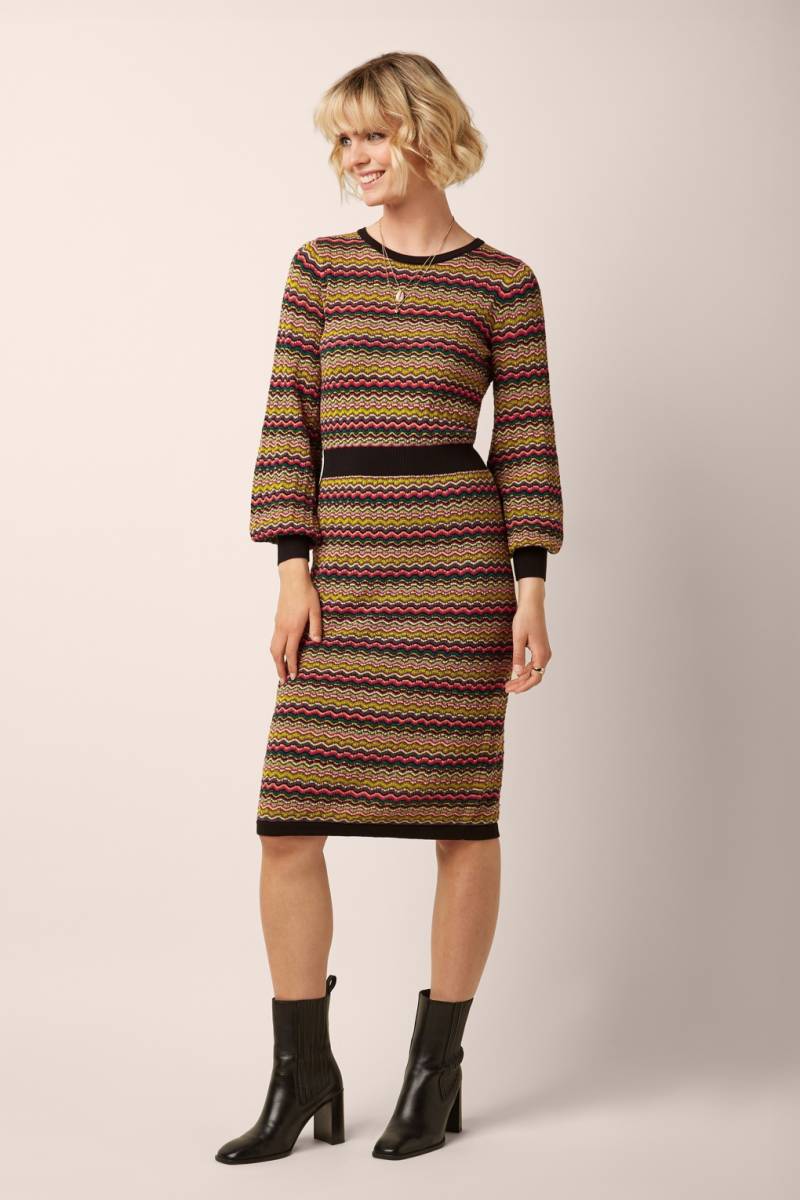 Bell Meisel Kleid mehrfarbig Bell Meisel Kleid mehrfarbig von king louie