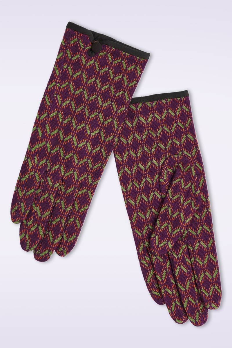 Gato Handschuhe in dunklem Weinrot Gato Handschuhe in dunklem Weinrot von king louie