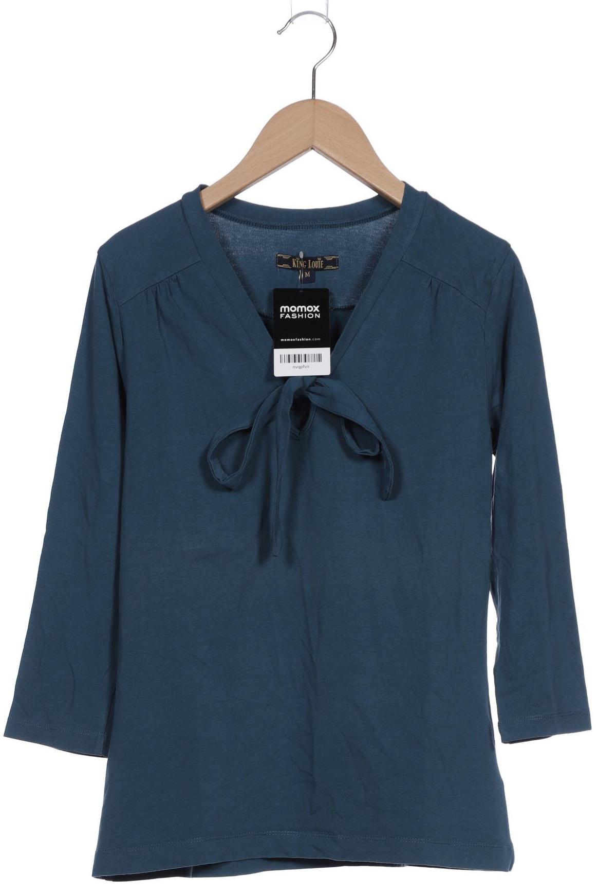 KING LOUIE Damen Langarmshirt, blau von king louie