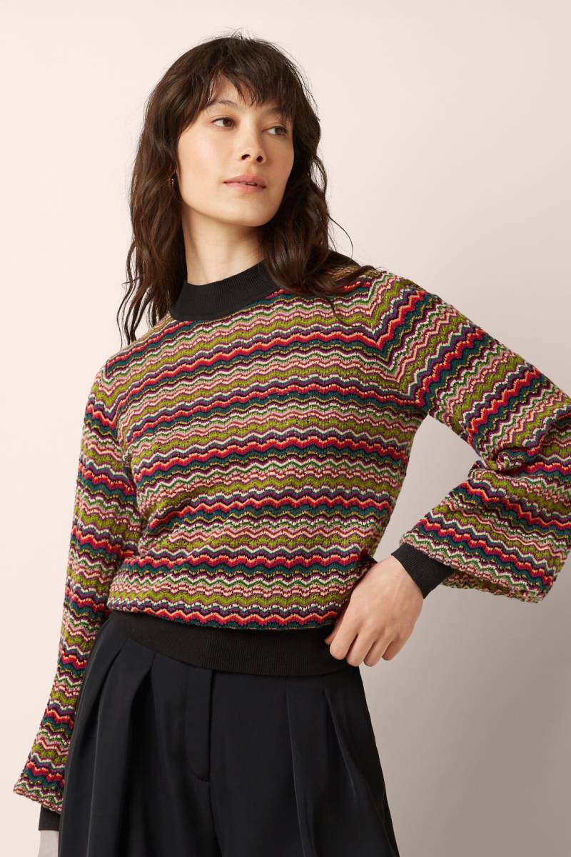 Maya Meisel Turtleneck-Oberteil mehrfarbig Maya Meisel Turtleneck-Oberteil mehrfarbig von king louie