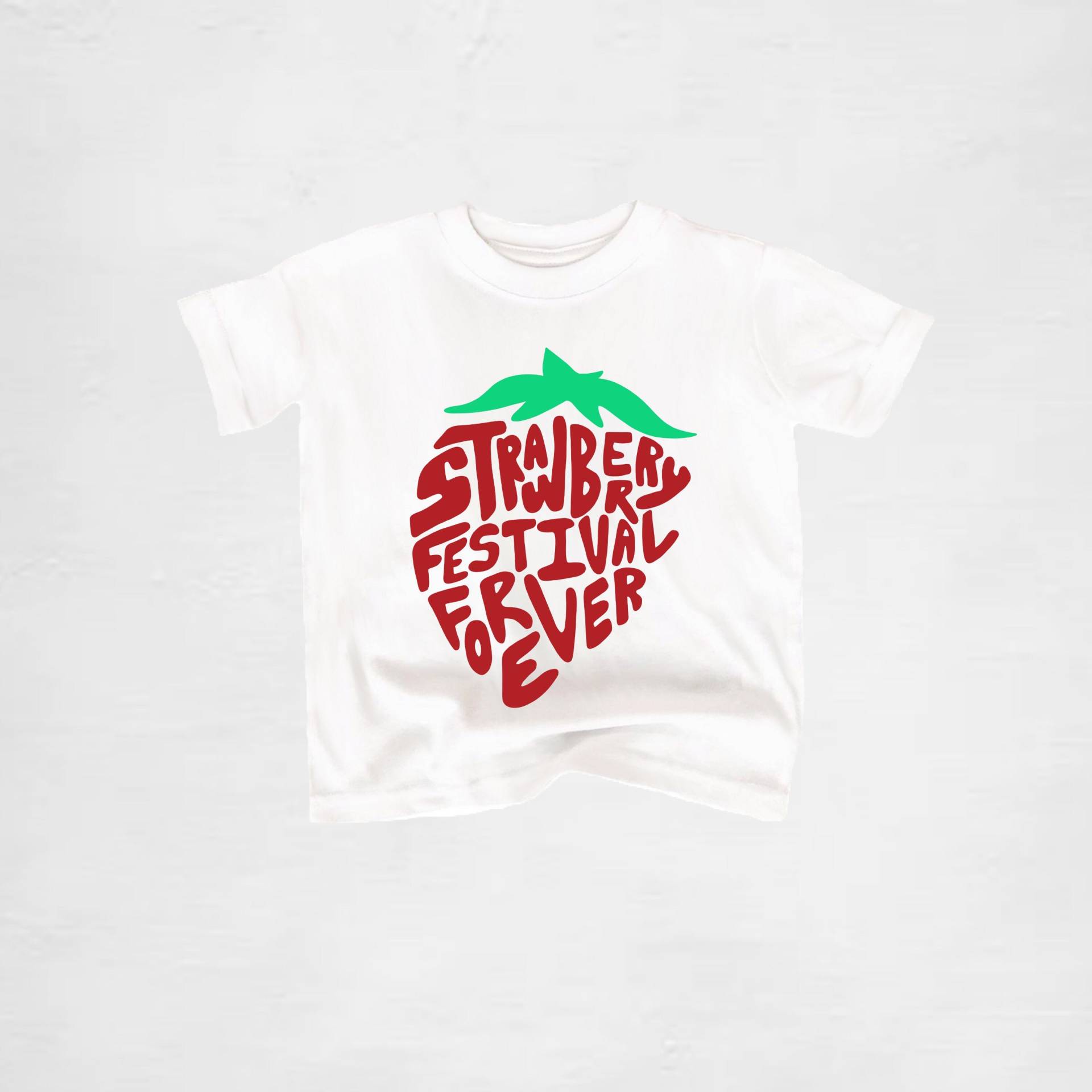 Erdbeer Festival Forever Jugend Grafik T-Shirt/Frühling Kleinkind Baby Kid Es Spring Shirt von kingandroo