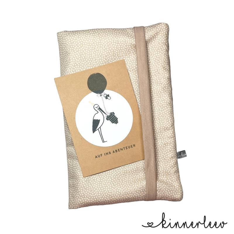 Babygeschenk Wickeltasche Beige Gepunktet Windeltasche Baby von kinnerleev