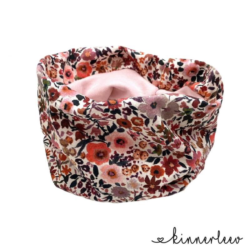 Loop Schal Blumenwiese Jerseyschal Baby Kinder Mädchen von kinnerleev