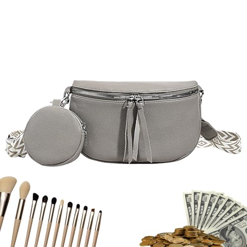 kinrguiyuez Umhängetasche Für Damen,Leichter Schulter-Rucksack - Verstellbare Damen Umhängetasche Für Arbeit Festivals Freizeit Reisen Schule von kinrguiyuez